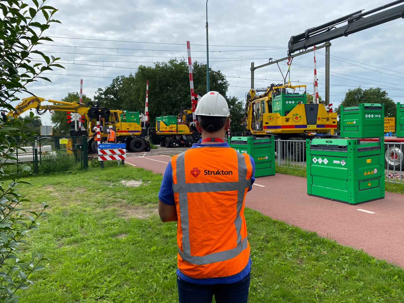 Strukton Rail — Bovenbouw vernieuwing Maarn